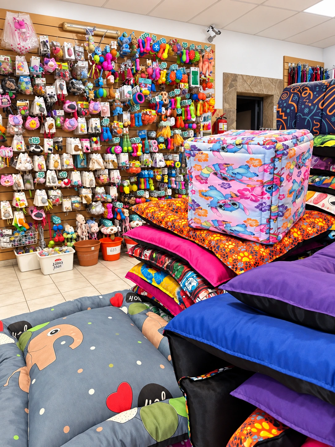 Sector de accesorios para mascotas