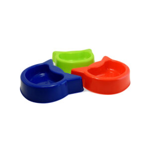 COMEDERO PLASTICO CARA DE GATO