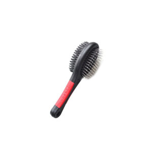 CEPILLO DOBLE 21 CM ROJO/NEGRO 8040