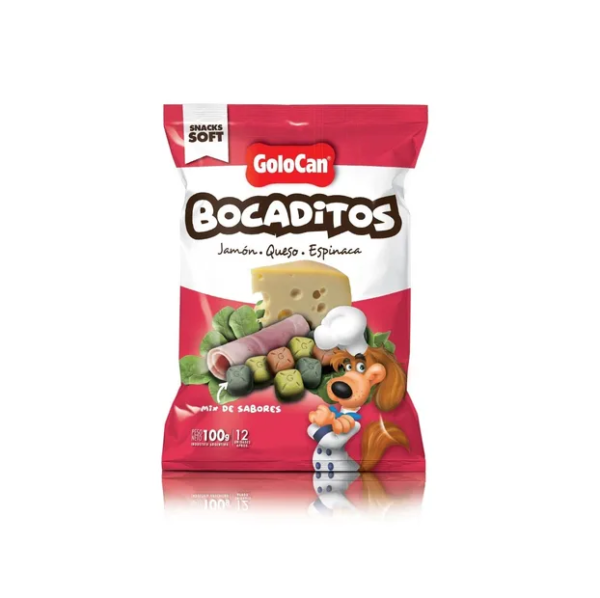 GOLOCAN BOCADITO JAM/QUE/ESP x 100 gr