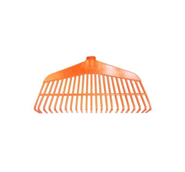 BARREHOJAS PLASTICO NARANJA CHICO