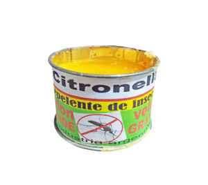 VELA  DE CITRONELLA  C/LATA CHICA