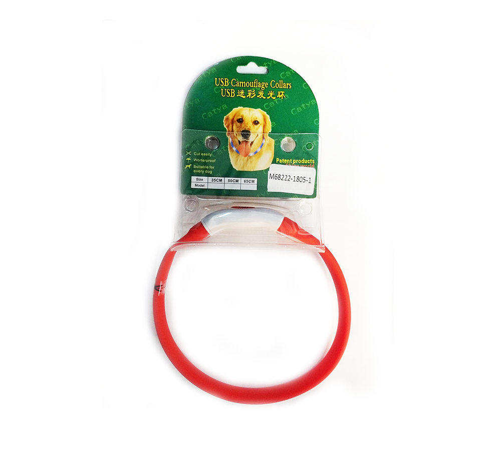 COLLAR LED RECARGABLE USB  FLUO 1805-1