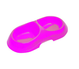 COMEDERO OVAL DOBLE 2 X 400 ml