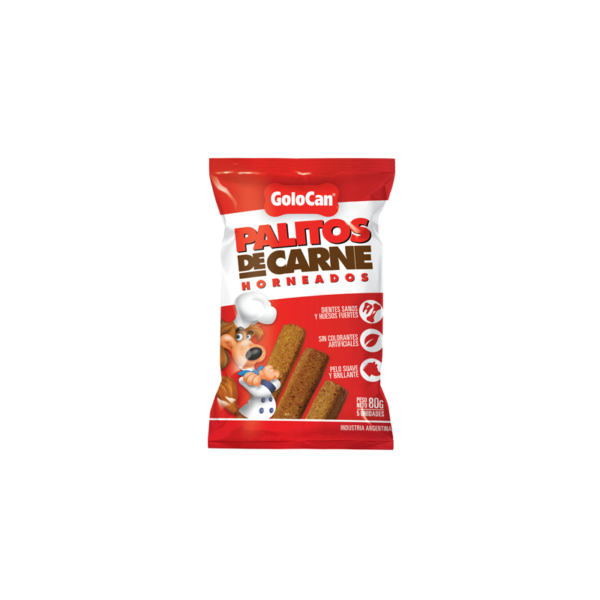 GOLOCAN PALITOS Carne  x 5 Unid