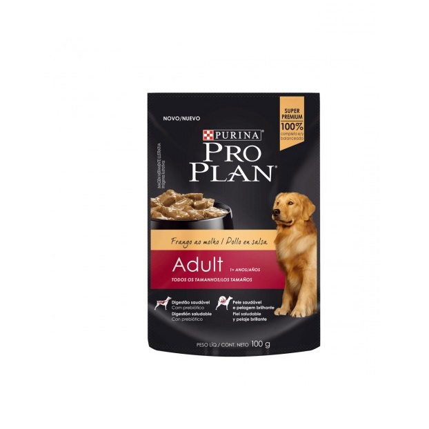 POUCH PRO PLAN DOG POLLO x 100 grs