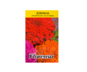 ZINNIA GIGANTE DE CALIF. VAR. SOBR.FLORE