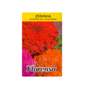ZINNIA GIGANTE DE CALIF. VAR. SOBR.FLORE