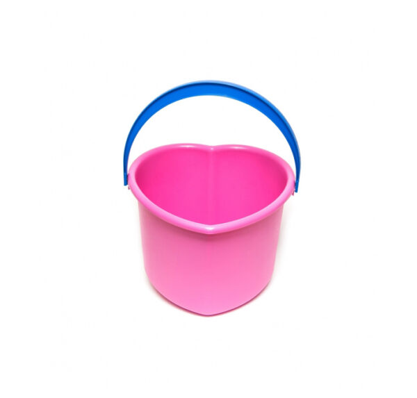 BALDE PLASTICO CORAZON