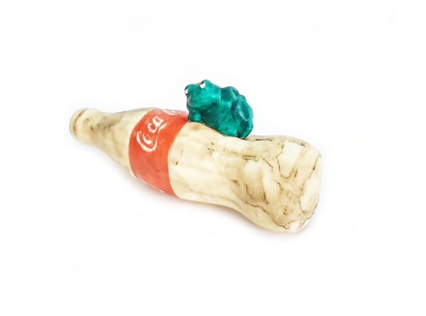 BOTELLA CERAMICA C/RANITA BOC01
