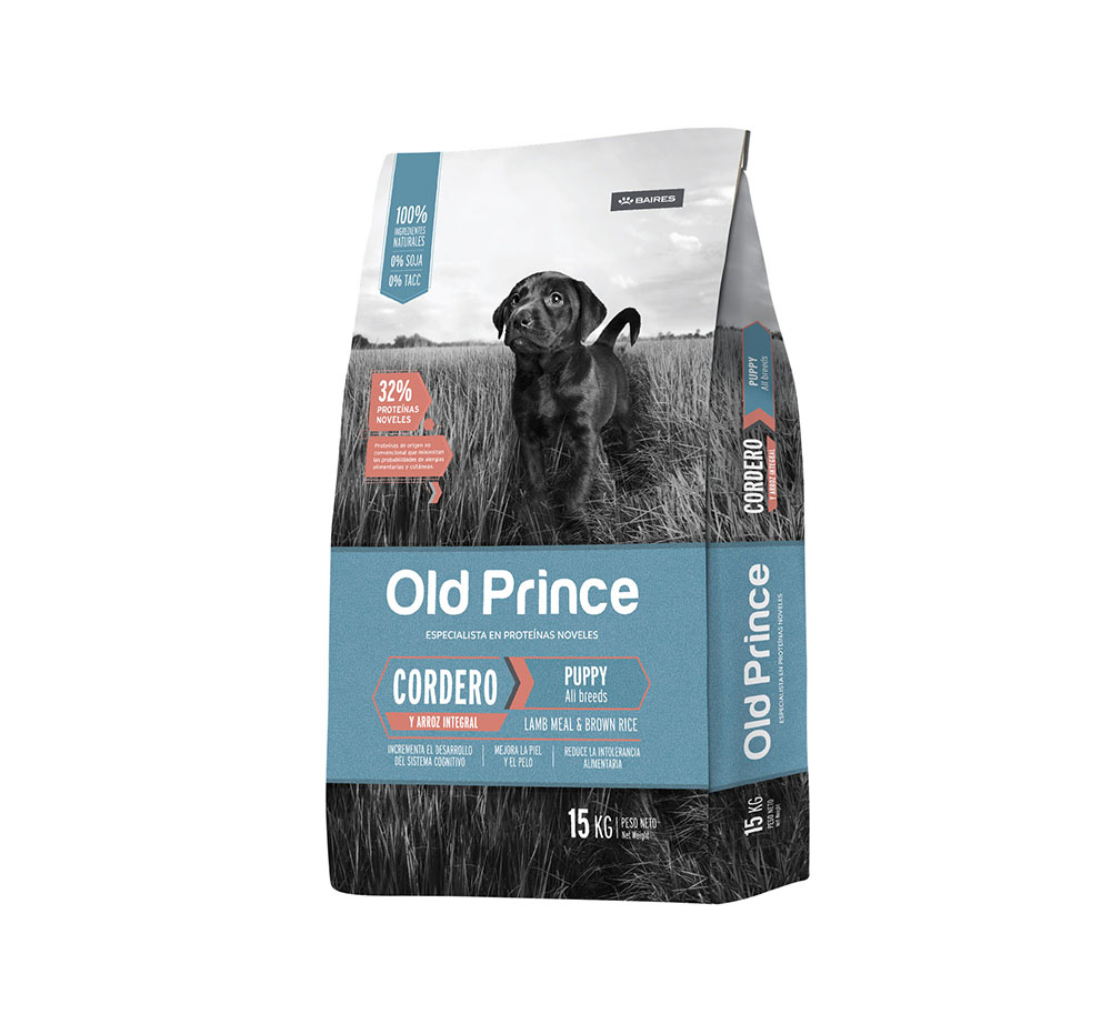 OLD PRINCE Puppy Cordero/Arroz  x 3 Kg