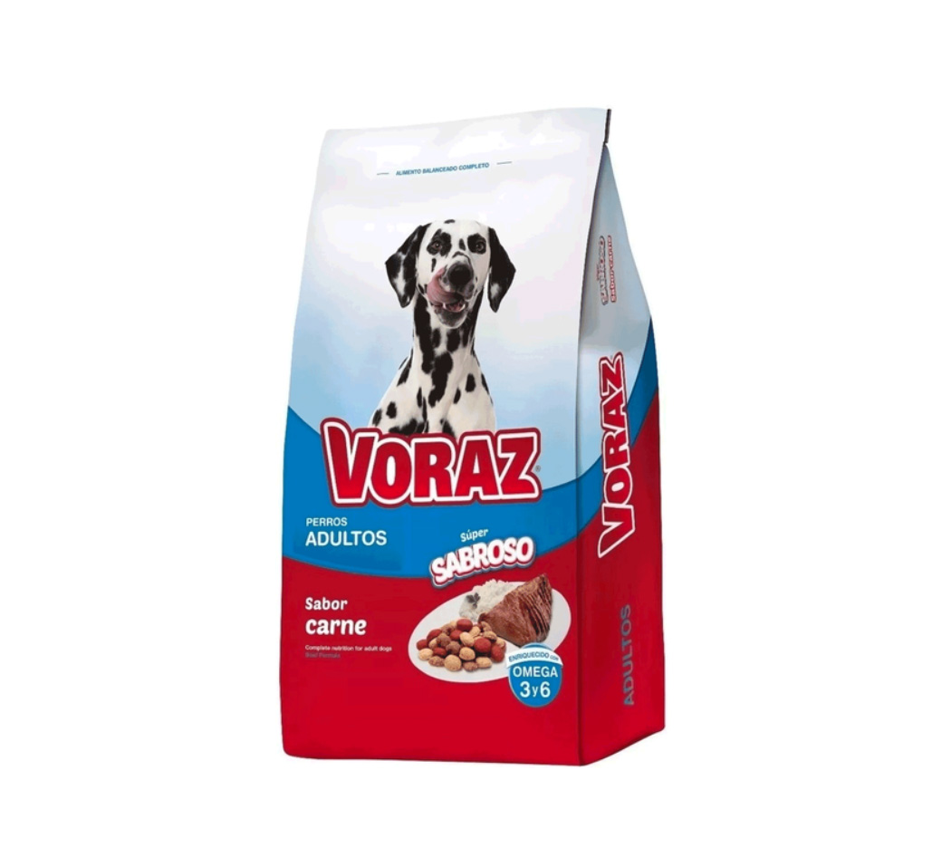 VORAZ PERRO ADULTO CARNE X 20 kg