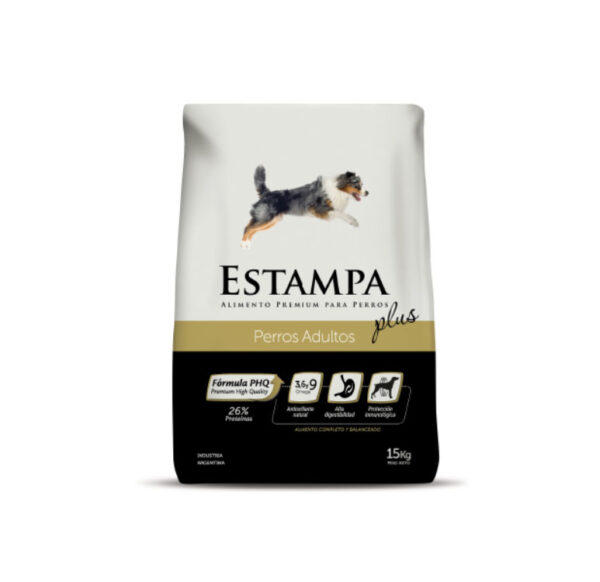 ESTAMPA PLUS PERRO ADULTO x 20