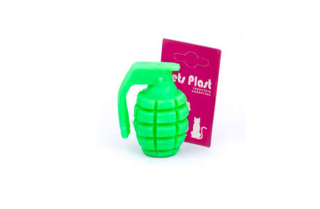GRANADA  DE GOMA CHICA  PET PLAST