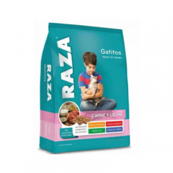 RAZA GATO CACHORRO CARNE Y LECHE x  8 k
