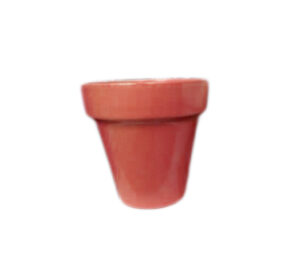 MACETA TERRACOTA ESMALTADA  N.  12