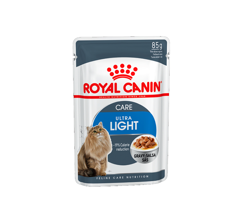 ROYAL CANIN POUCH CAT  ULTRA LIGHT x 85g