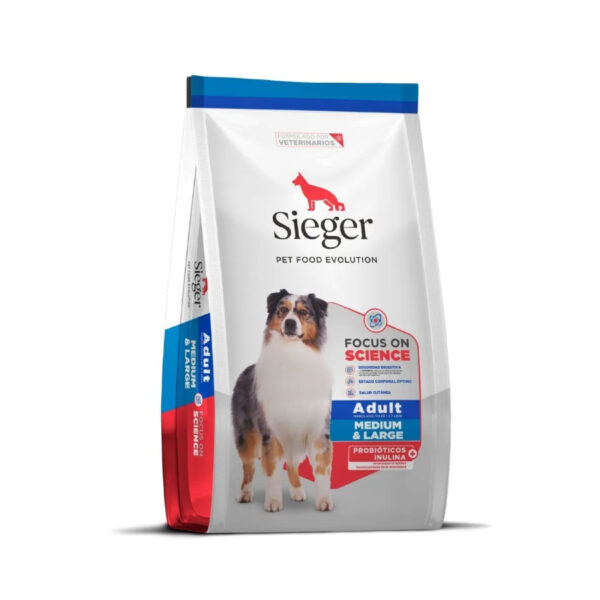 SIEGER ADULTO MED/LARG BREED x 15 kg