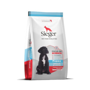 SIEGER PUPPY MEDIUM Y LARGE x 15 kg.