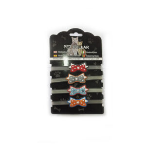 COLLAR GATO RAT/CAS/HUELLA x 4un 5227