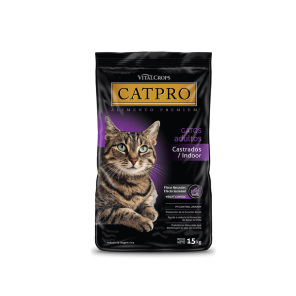 CATPRO GATO Castrado Indoor x 7.5 Kg.