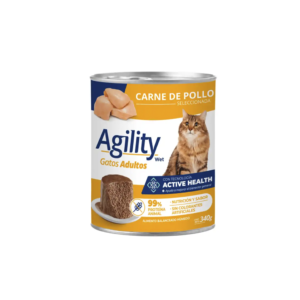 AGILITY GATO LATA Pollo x 340 g.