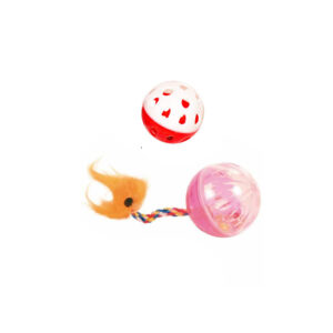 PELOTA + RATITA SONAJx 2 unid  4587