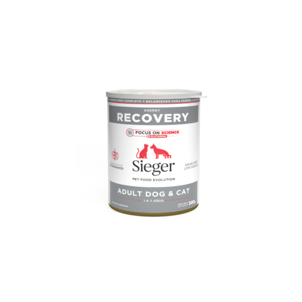 SIEGER EXTRA RECOVERY E.O Lata x 340g.