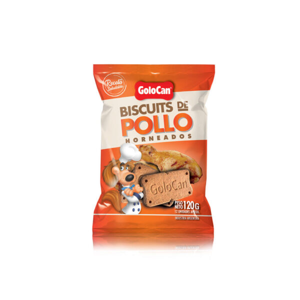 GOLOCAN BISCUITS Pollo x 120g
