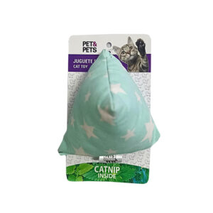 PIRAMIDE CATNIP TEJIDO 12x12 cm