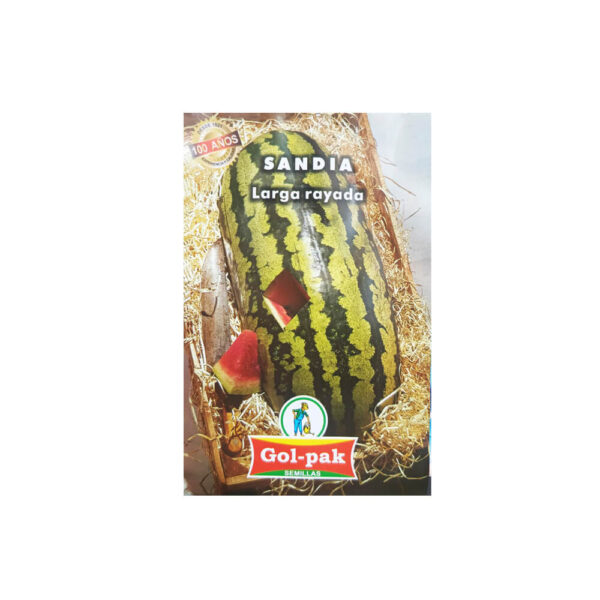 SANDIA RAYADA SOBRE GOL-PAK