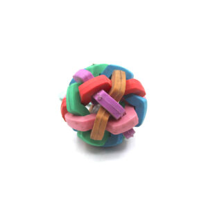 PELOTA TRENZADA GOMA 6 CM. 463