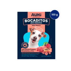 BOCADITO AUKI Carne y Remolacha x 100 gr