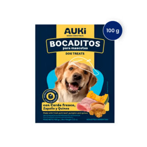 BOCADITO AUKI Cerdo y Zapallo x 100 gr