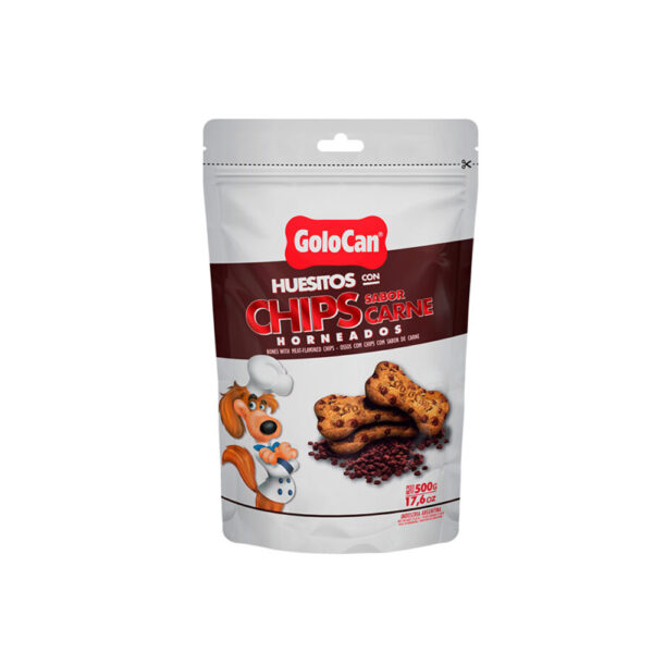 DOYPACK GOLOCAN HUESITO Chip Carne (500g