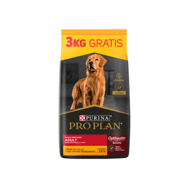 PRO PLAN DOG ADULT Medium x 15Kg + 3Kg