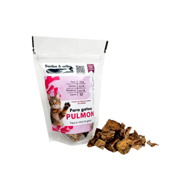 GOLOSINA NATURAL Pulmon P/Gato x 50g