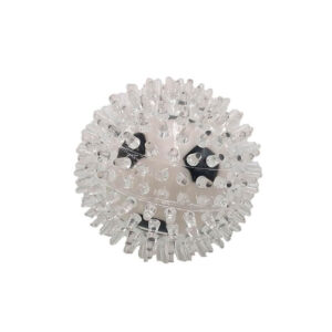 PELOTA TRANSPAR. C/PUAS 9.1 cm. 7028