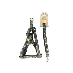 CONJ. CORR/PRETAL CUERO CAMUFLADO 1473