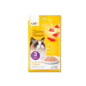 CATIT DIVINE SHREDS AtunPollo x 3u x60g