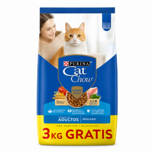 CAT CHOW PESCADO x 15+3kg Bonus