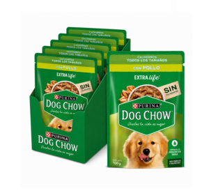 DOG CHOW POUCH Cachorro Pollo 15u x 85g